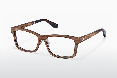 专门设计眼镜 Wood Fellas Haltenberg (10949 zebrano)