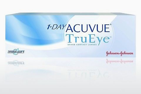 隐形眼镜 Johnson & Johnson 1 DAY ACUVUE TruEye 1D4-90P-REV