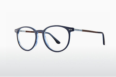 专门设计眼镜 Wood Fellas Point (11037 macassar/blue)