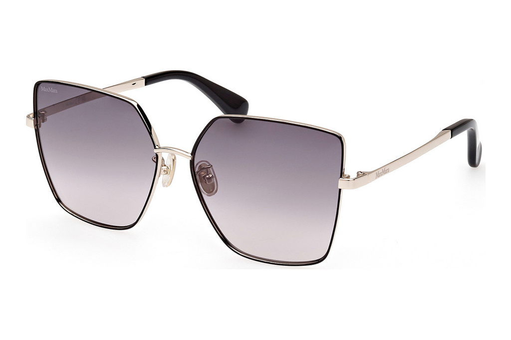 Max Mara   MM0052-H 32B grau verlaufendGlänzend Blassgold