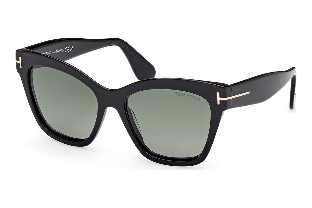 Tom Ford   FT1217 01R grün polarieisrendGlänzend Schwarz