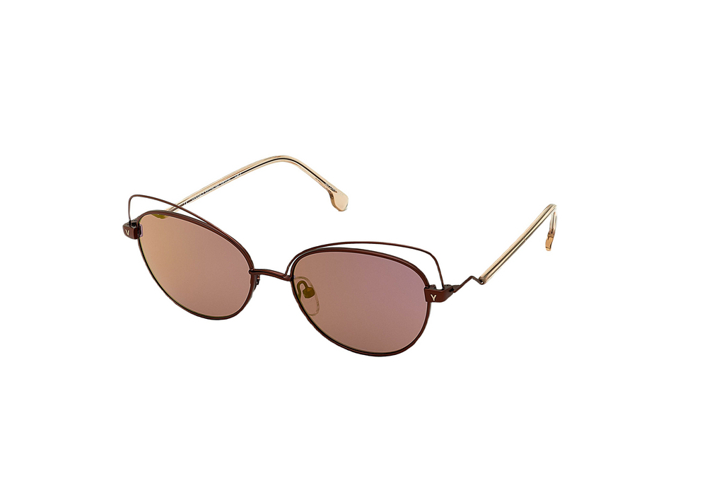 VOOY by edel-optics   Designchallenge Sun 104-02 brown with pink mirrorcopper