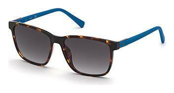 Guess GU00017 52C grau verspiegelt52C - havanna dunkel / grau verspiegelt