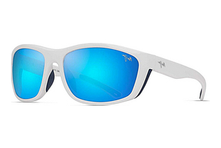 Maui Jim Nuu Landing B869-05 Blue HawaiiWhite w/Navy Rubber